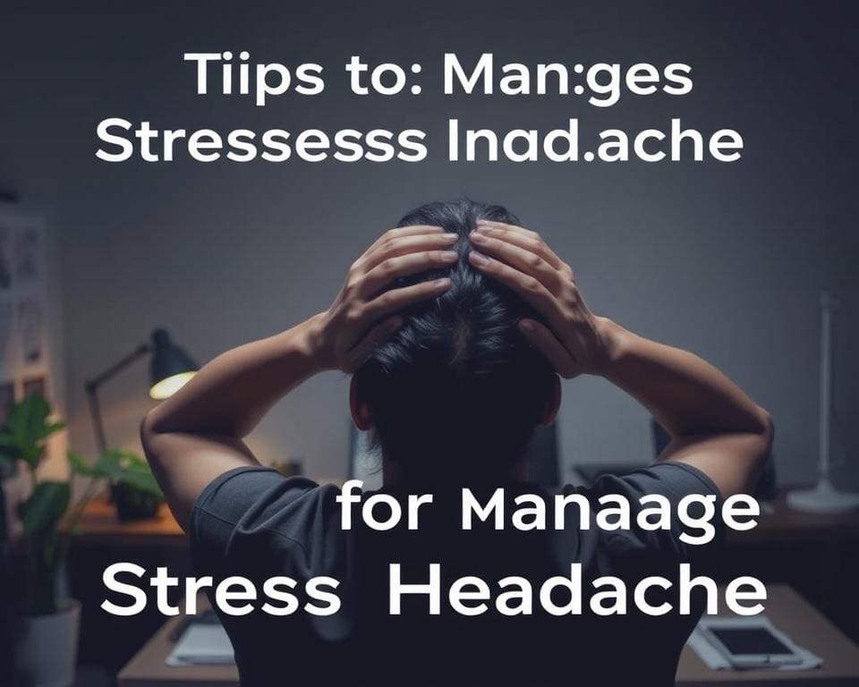 Tipps bei stressbedingten Kopfschmerzen