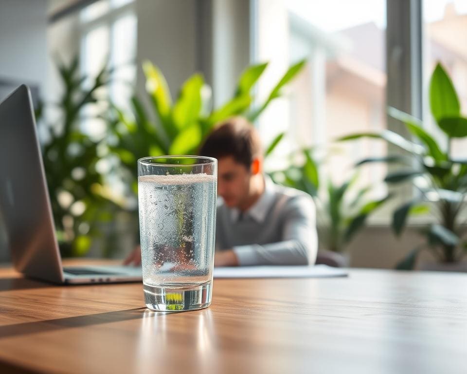 Wasser und Konzentration
