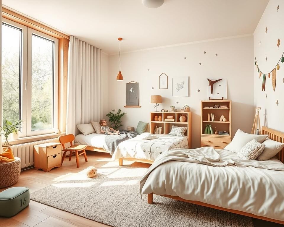 Inspirierende Wohnbeispiele im skandinavischen Stil und individuelle Kinderzimmer Gestaltung