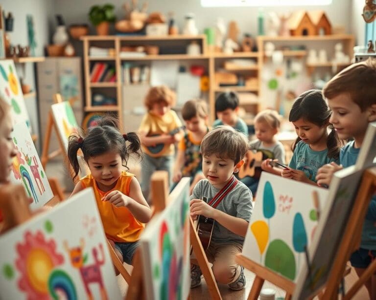 Welche Hobbys fördern die Kreativität bei Kindern?