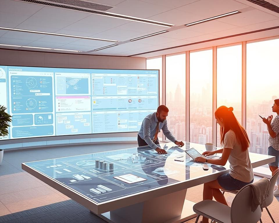 technologische Unterstützung in der Projektplanung