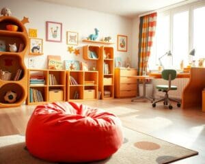Kinderzimmer mit kreativen Möbeln
