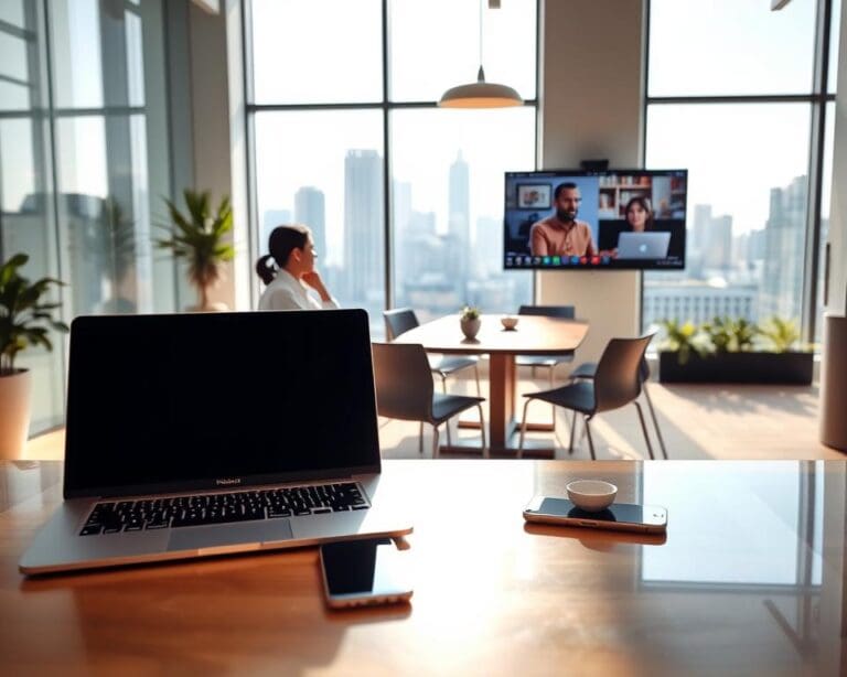 Welche Vorteile haben hybride Arbeitsmodelle mit Technologie?