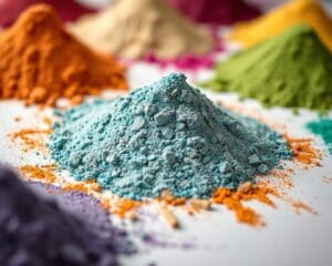 Wie färbe ich Gießpulver für DIY-Projekte ein?