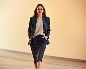 Wie kombinieren Frauen Businessmode mit Freizeitlook?