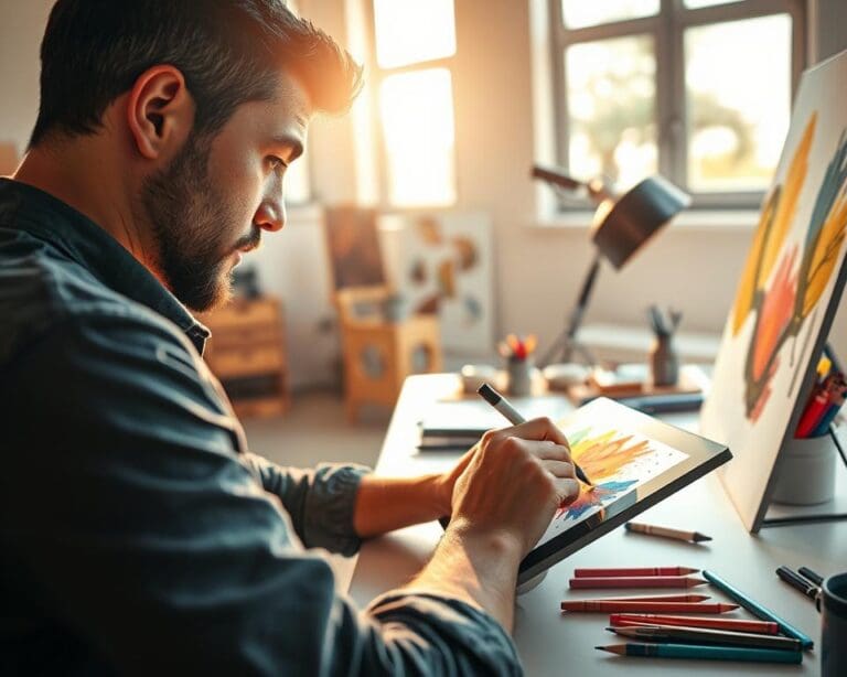 Wie wird man Illustrator?