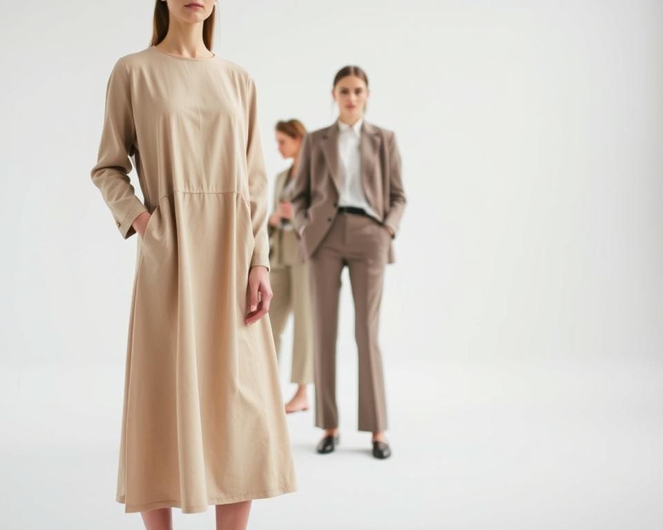 Minimalistische Mode fuer jeden Tag