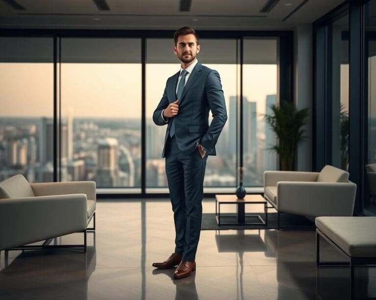 Moderne Businesslooks fuer Maenner