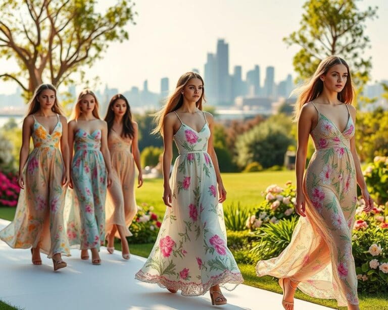 Modetrends fuer Fruehling und Sommer