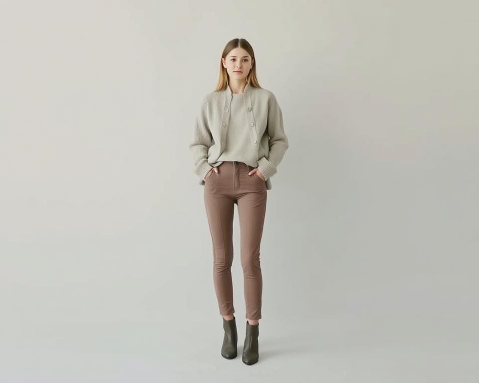 Skandinavische Modeideen fuer schlichte Looks