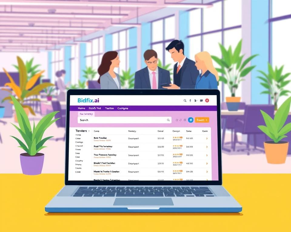 Was macht Bidfix.ai einzigartig in der Ausschreibungssuche?