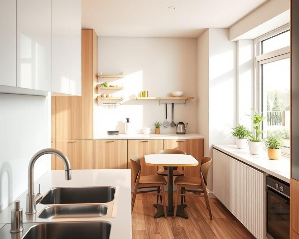 Was macht eine kleine Küche funktional und modern?