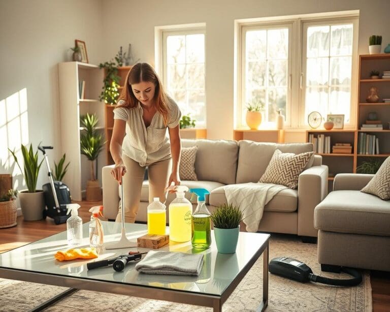 Wie gelingt ein schneller Frühjahrsputz im Haushalt?