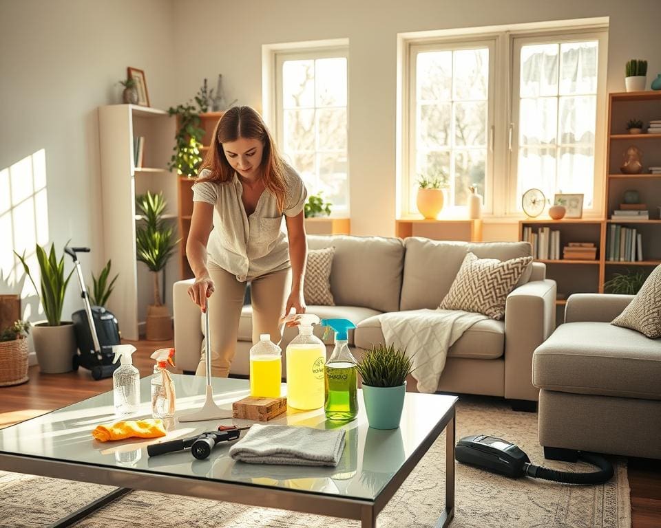 Wie gelingt ein schneller Frühjahrsputz im Haushalt?