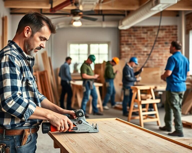 Wie hilft ein Handwerksbetrieb bei Renovierungen?