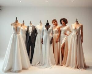 Wie stylst du Outfits fuer Hochzeiten?