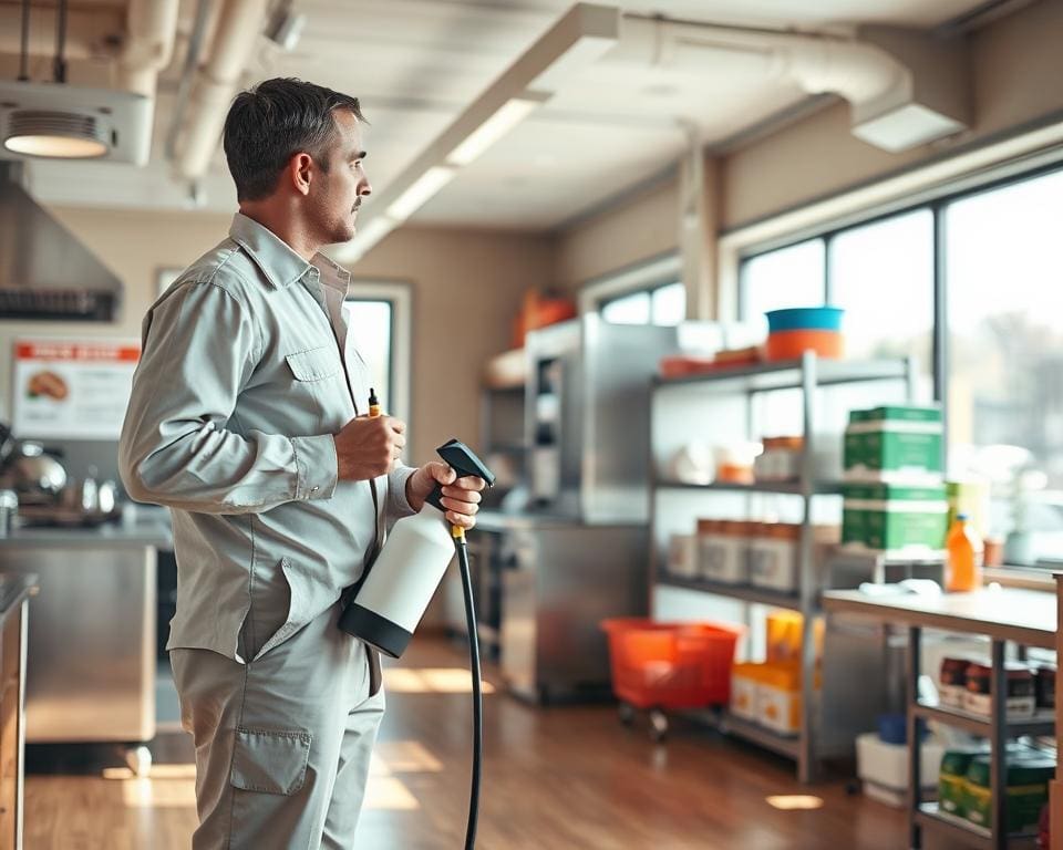 Was leistet ein Schädlingsbekämpfer im Gewerbe?