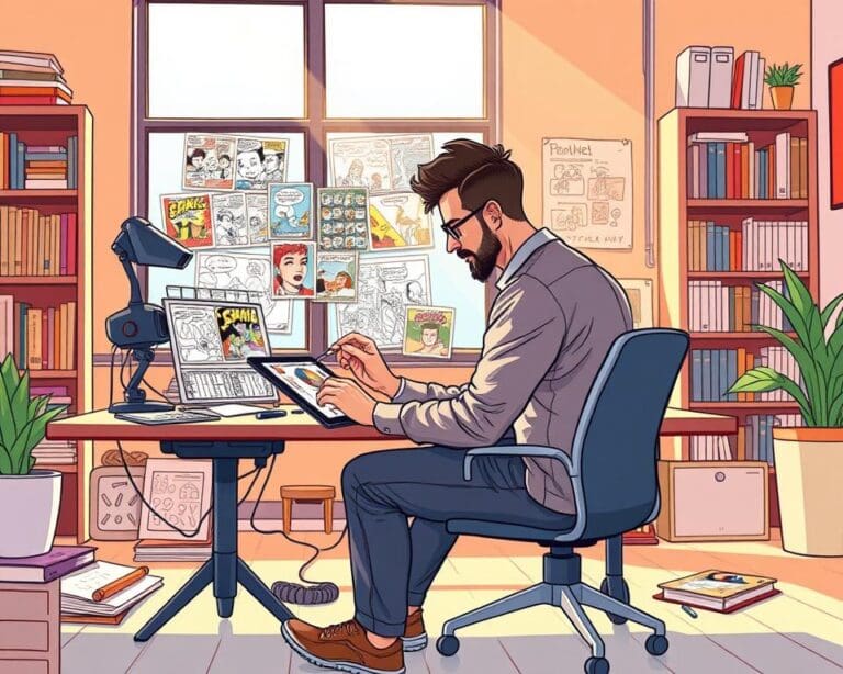 Wie entsteht ein individuelles Comic Buch mit KI?