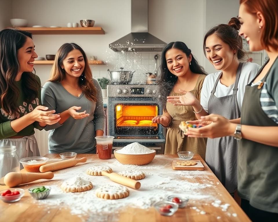 Warum macht gemeinsames Backen so viel Spass?