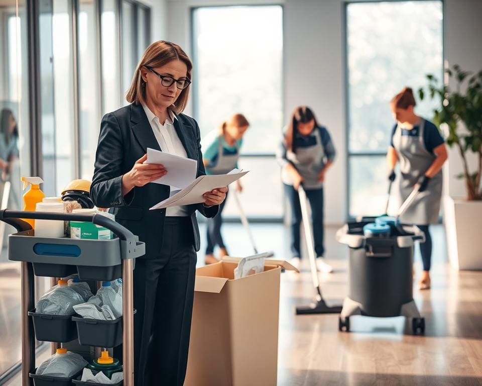 Was macht ein Reinigungskoordinator im Tagesgeschäft?