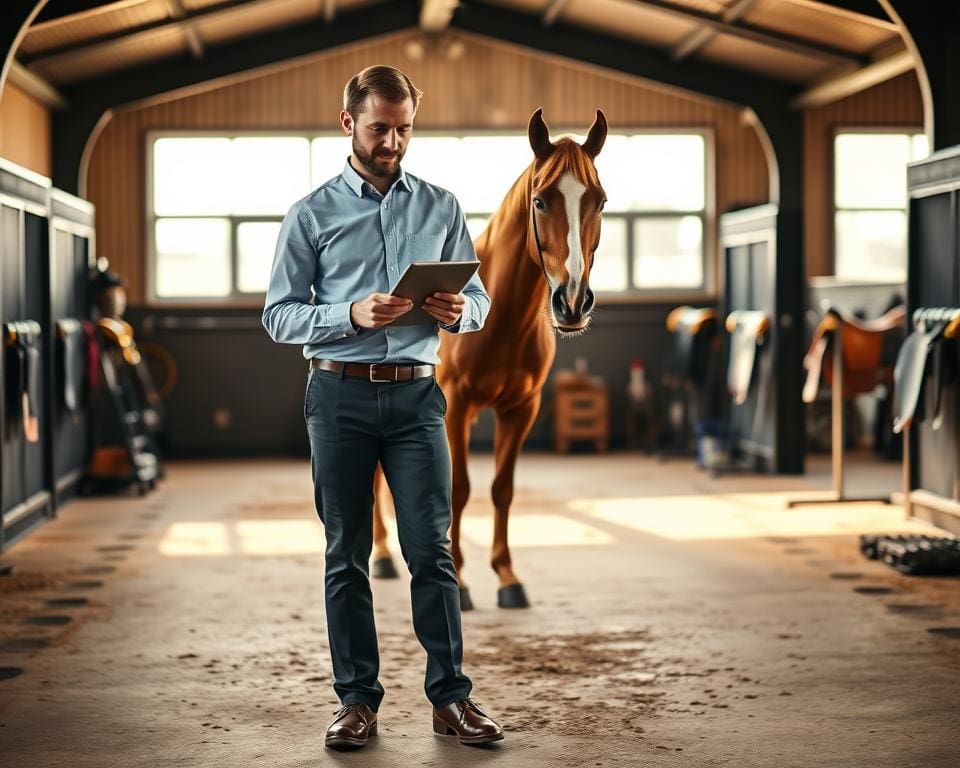 Wie arbeitet ein Betriebsberater für Reitanlagen?