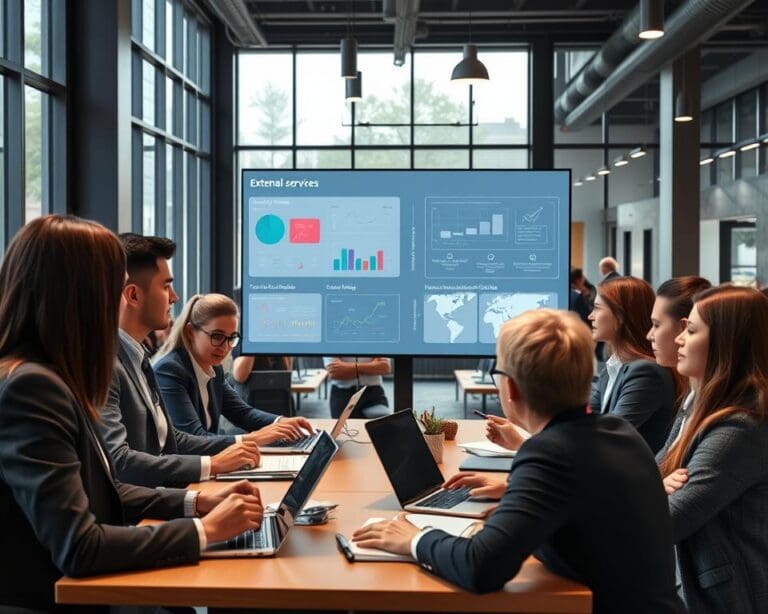 Wie ergänzen externe Services interne Teams sinnvoll?