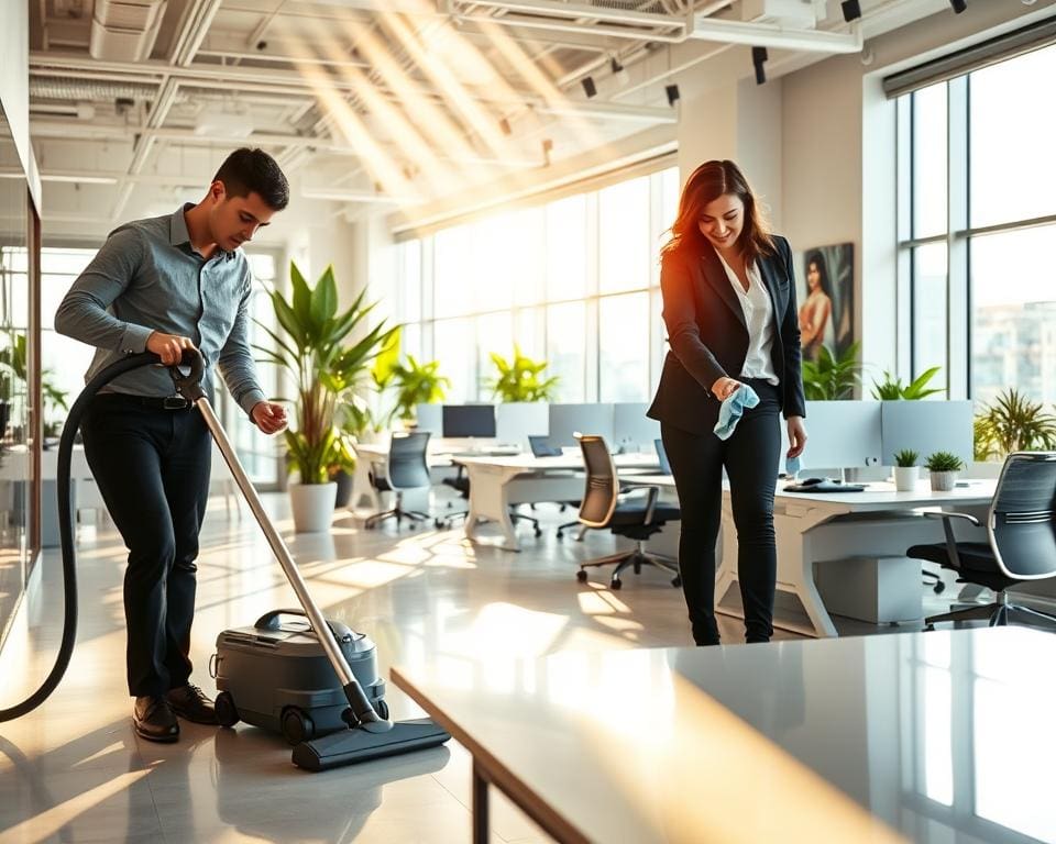 Wie hilft professionelle Gebäudereinigung bei sauberen Arbeitsplätzen?