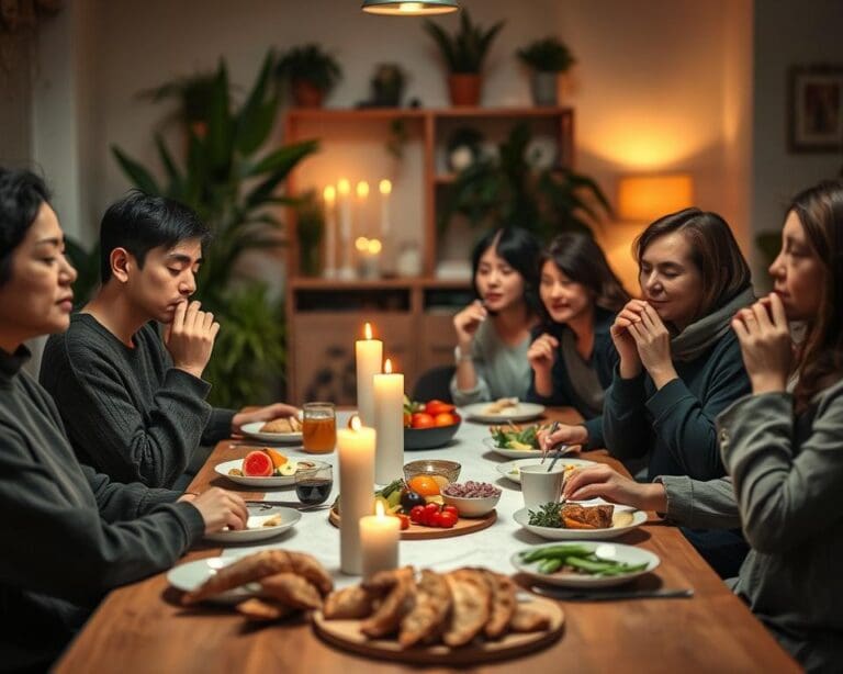 Wie sorgen Rituale beim Essen für mehr Achtsamkeit?