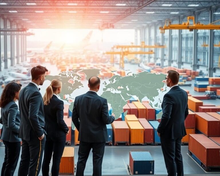 Was leistet ein Logistikdienstleister international?