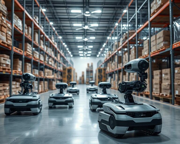 Wie funktionieren autonome Lagerroboter?