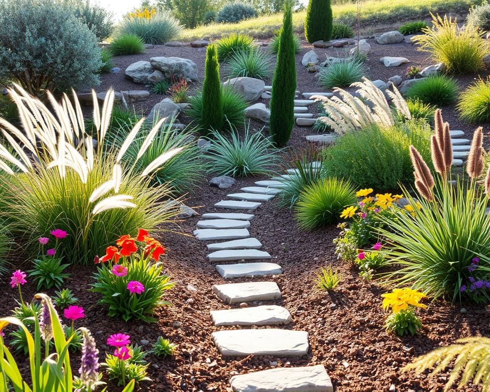 Wie gestaltet man einen pflegeleichten Garten?