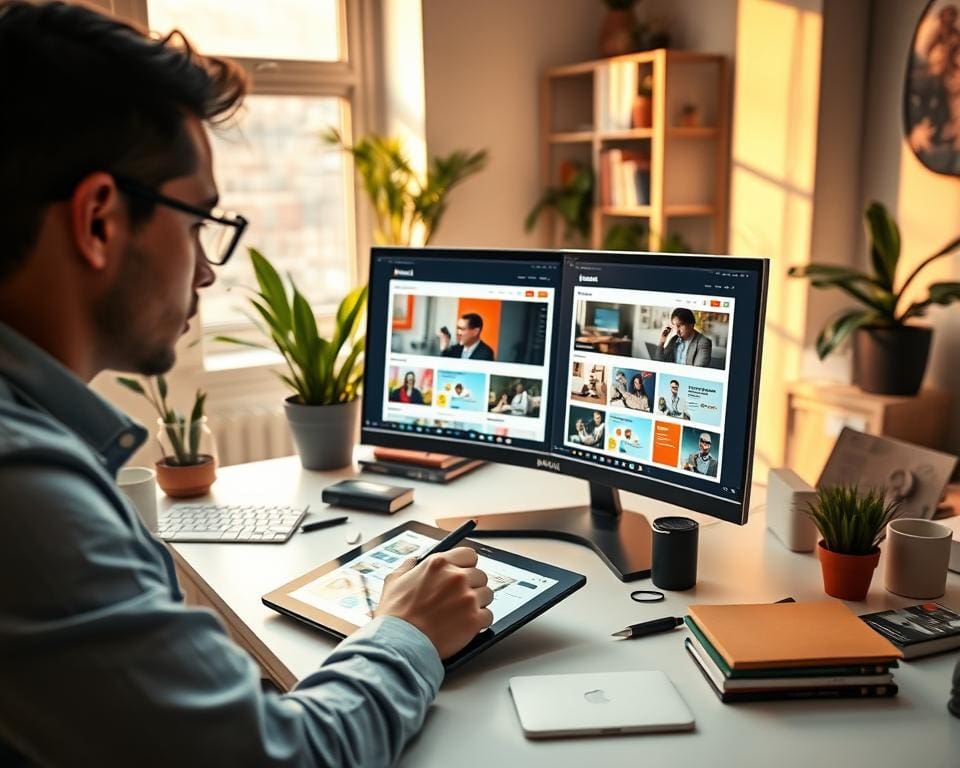 Was macht ein Webdesigner für Unternehmenswebsites?