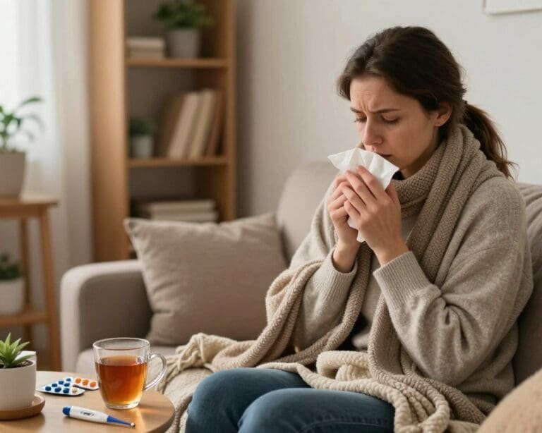 Was sind erste Symptome einer Erkältung?