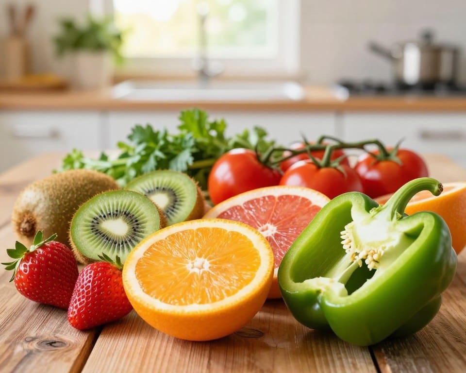 Welche Lebensmittel enthalten viel Vitamin C?