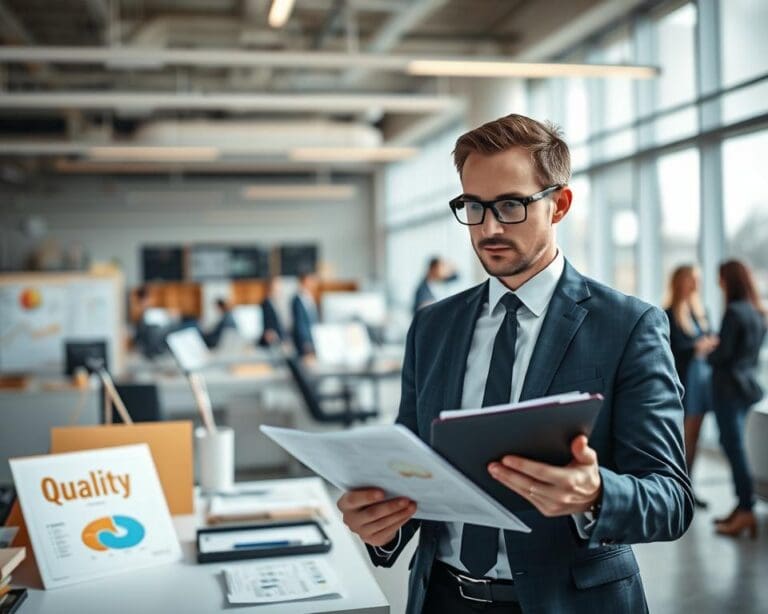 Wie arbeitet ein Qualitätsauditor im Betrieb?