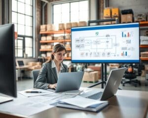 Wie unterstützt ein Supply-Chain-Manager Produktionsfirmen?