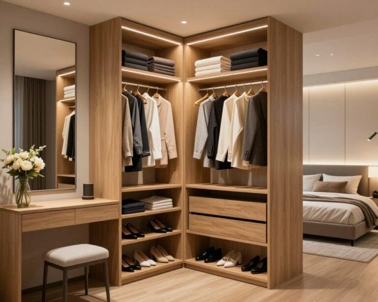 begehbarer Kleiderschrank